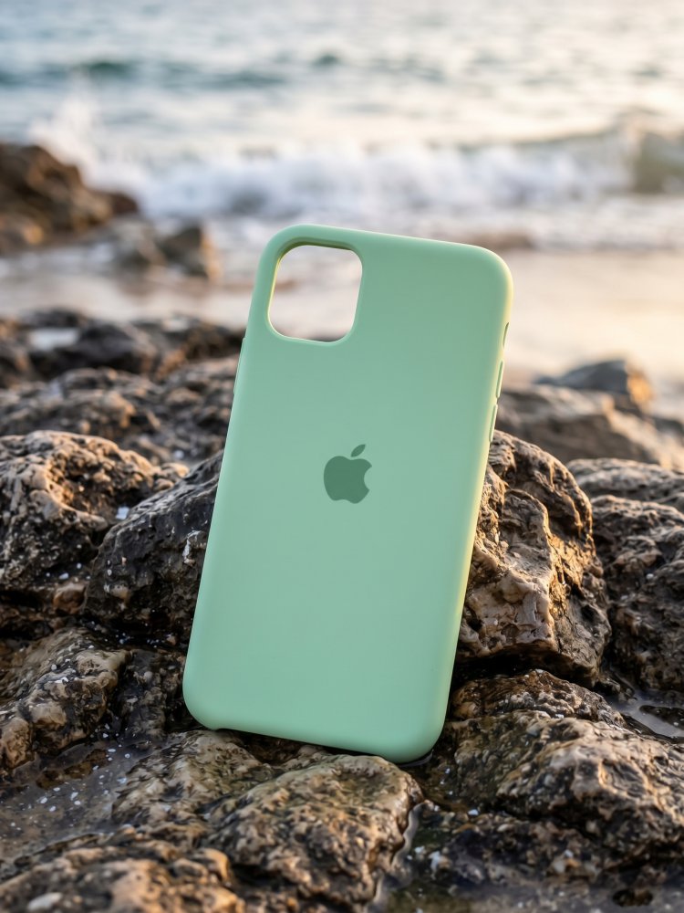 Funda de silicona para iPhone 11